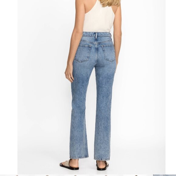 Johnny Was Milan Bootcut Jean Mid-Rise Stretch Light Stone Wash 28 - Picture 2 of 8